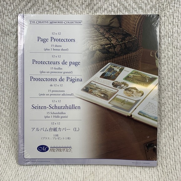 The Creative Memories Collection Other - The Creative Memories Collection 12 x 12 Page Protectors 15 Sheets Plus 1 Bonus